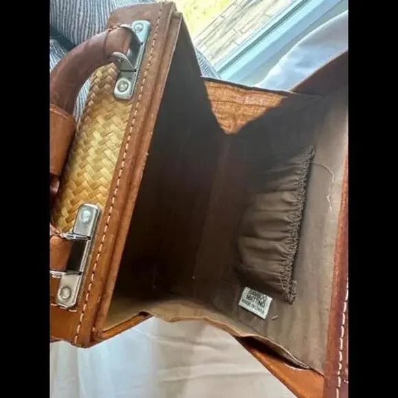 Vintage Bamboo Purse - Picture 2 of 4